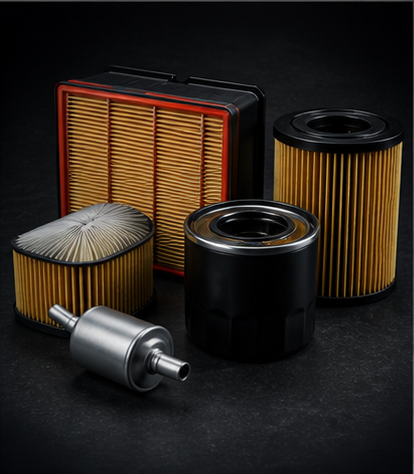Oil and air filters